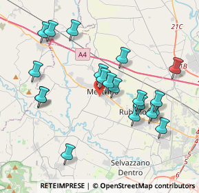 Mappa Via Terribile, 35035 Mestrino PD, Italia (3.9035)