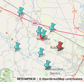 Mappa Via Terribile, 35035 Mestrino PD, Italia (3.59182)