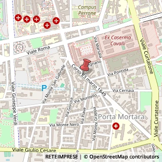 Mappa Via XXIII Marzo 1849, 106, 28100 Novara, Novara (Piemonte)