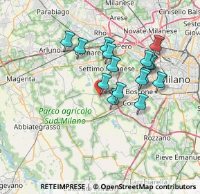 Mappa Via Albert Einstein, 20047 Cusago MI, Italia (6.03688)