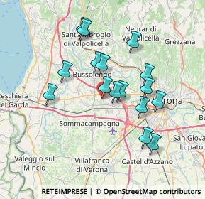 Mappa Centro Grande Mela, 37060 Lugagnano VR, Italia (6.36438)