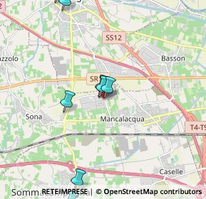 Mappa Centro Grande Mela, 37060 Lugagnano VR, Italia (2.83333)