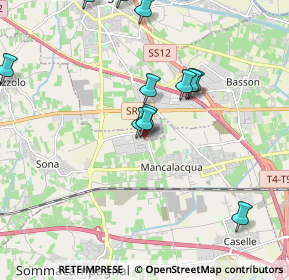 Mappa Centro Grande Mela, 37060 Lugagnano VR, Italia (1.99667)