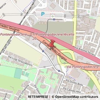 Mappa Via Fornace Morandi, 24/C, 35133 Padova, Padova (Veneto)