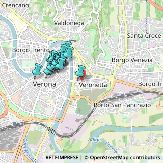 Mappa Via Nicola Mazza, 37124 Verona VR, Italia (0.7715)