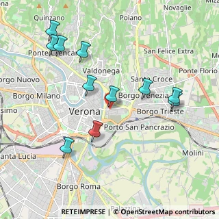 Mappa Via Nicola Mazza, 37124 Verona VR, Italia (2.10182)