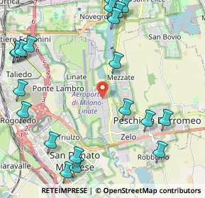 Mappa Via Fratelli Bandiera, 20080 Peschiera Borromeo MI, Italia (2.902)