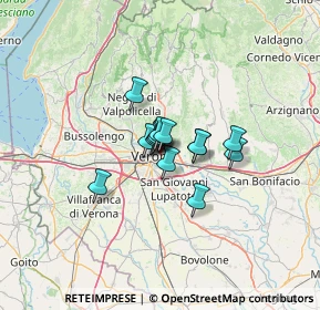 Mappa Via Cantarane, 37128 Verona VR, Italia (6.75286)