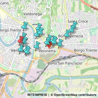 Mappa Via Cantarane, 37128 Verona VR, Italia (0.85)