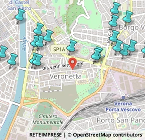 Mappa Via Cantarane, 37128 Verona VR, Italia (0.6515)