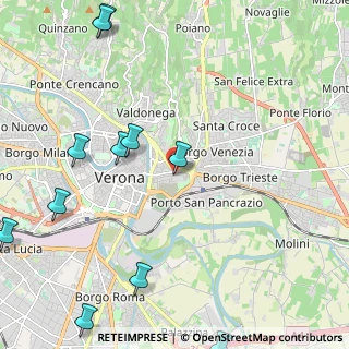 Mappa Via Cantarane, 37128 Verona VR, Italia (3.03909)
