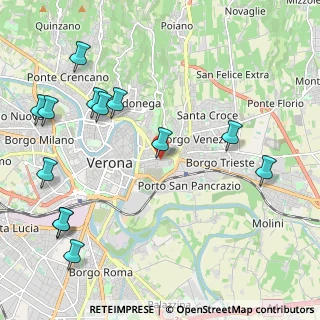 Mappa Via Cantarane, 37128 Verona VR, Italia (2.65462)