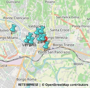 Mappa Via Cantarane, 37128 Verona VR, Italia (1.83)