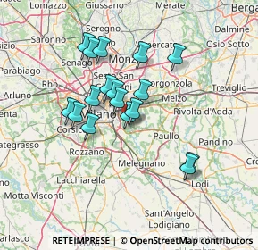 Mappa Via 4 Novembre, 20068 Peschiera Borromeo MI, Italia (11.52059)