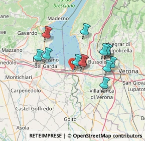 Mappa 37019 Peschiera del Garda VR, Italia (11.88692)
