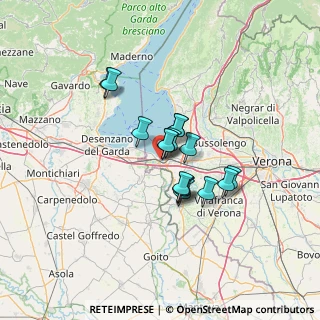 Mappa 37019 Peschiera del Garda VR, Italia (9.00688)