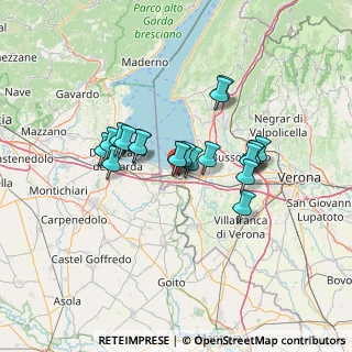 Mappa 37019 Peschiera del Garda VR, Italia (10.3535)