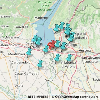 Mappa 37019 Peschiera del Garda VR, Italia (11.355)