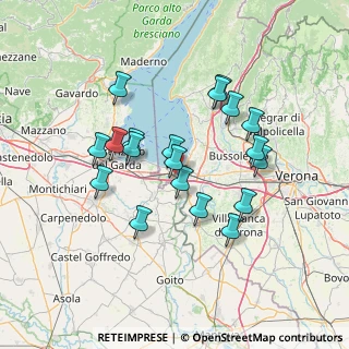Mappa 37019 Peschiera del Garda VR, Italia (12.65316)