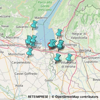 Mappa 37019 Peschiera del Garda VR, Italia (9.63)