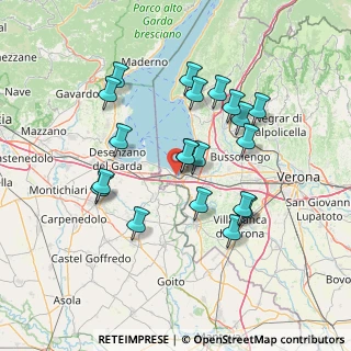 Mappa 37019 Peschiera del Garda VR, Italia (13.3515)
