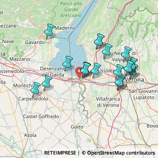 Mappa 37019 Peschiera del Garda VR, Italia (15.001)