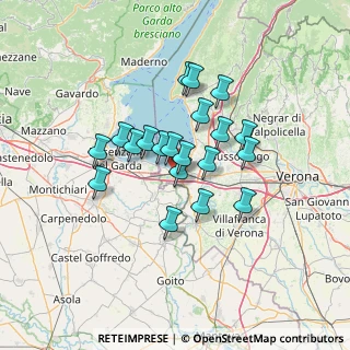 Mappa 37019 Peschiera del Garda VR, Italia (10.305)