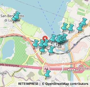 Mappa 37019 Peschiera del Garda VR, Italia (0.86722)