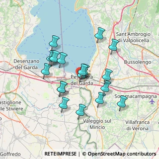 Mappa 37019 Peschiera del Garda VR, Italia (6.27632)