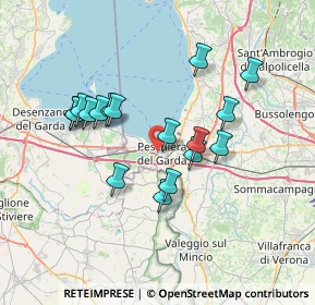 Mappa 37019 Peschiera del Garda VR, Italia (6.31882)