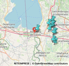 Mappa 37019 Peschiera del Garda VR, Italia (7.67417)