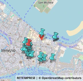 Mappa Castello 2821, 30122 Venezia VE, Italia (0.4315)