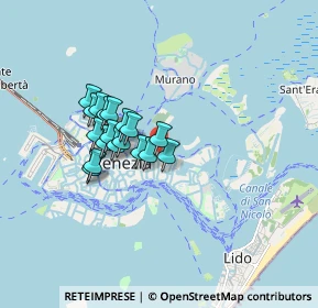 Mappa Castello 2821, 30122 Venezia VE, Italia (1.24722)