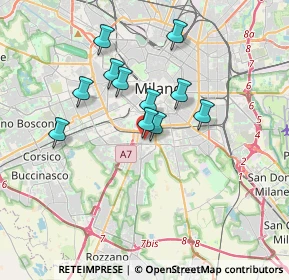 Mappa Via Fratelli Vivarini, 20141 Milano MI, Italia (2.87182)