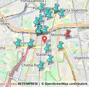 Mappa Via Fratelli Vivarini, 20141 Milano MI, Italia (0.8765)
