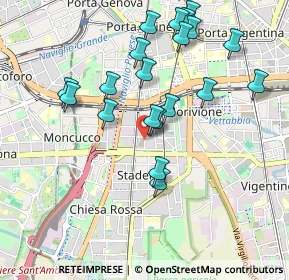 Mappa Via Fratelli Vivarini, 20141 Milano MI, Italia (0.9695)