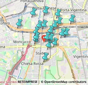 Mappa Via Fratelli Vivarini, 20141 Milano MI, Italia (0.7255)