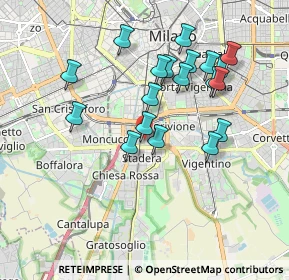 Mappa Via Fratelli Vivarini, 20141 Milano MI, Italia (1.74316)