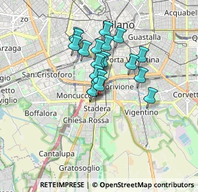 Mappa Via Fratelli Vivarini, 20141 Milano MI, Italia (1.273)