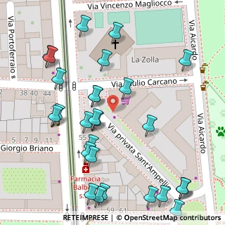 Mappa Via Giovanni Pezzotti Ang, 20141 Milano MI, Italia (0.07143)