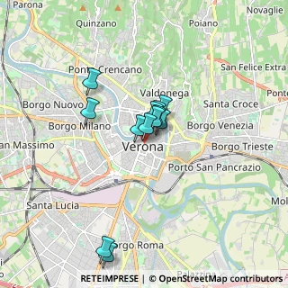 Mappa P.za Bra, 37121 Verona VR, Italia (1.24667)