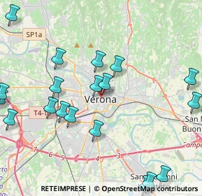Mappa P.za Bra, 37121 Verona VR, Italia (5.3275)