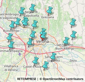 Mappa P.za Bra, 37121 Verona VR, Italia (8.6945)