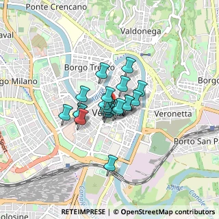 Mappa P.za Bra, 37121 Verona VR, Italia (0.4865)