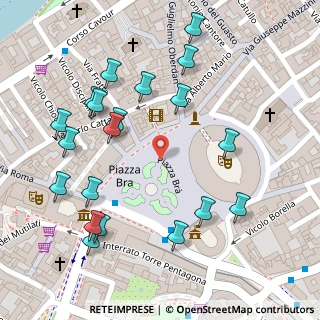 Mappa Piazza Bra, 37121 Verona VR, Italia (0.146)