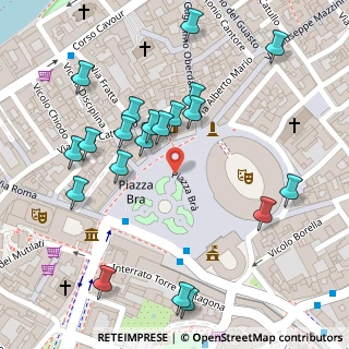 Mappa Piazza Bra, 37121 Verona VR, Italia (0.138)