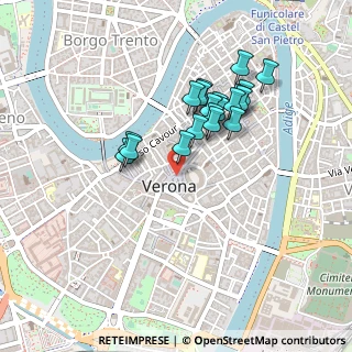 Mappa Piazza Bra, 37121 Verona VR, Italia (0.387)