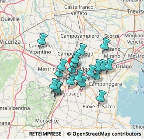 Mappa Fornace Morandi, 35133 Padova PD, Italia (10.0065)