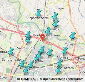 Mappa Fornace Morandi, 35133 Padova PD, Italia (2.24778)