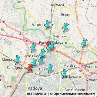 Mappa Fornace Morandi, 35133 Padova PD, Italia (1.94615)